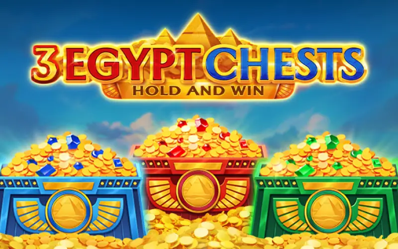 Explore the mysteries of 3 Egypt Chests while playing at QueenSpins.
