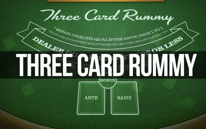 Enjoy a round of Three Card Rummy at QueenSpins Casino today.